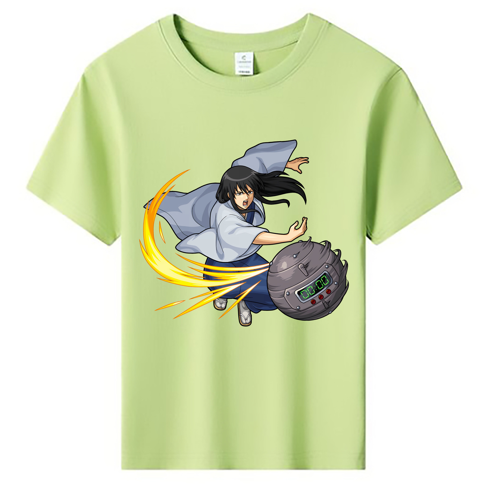 （画像用） ぎんたま 坂田銀時（さかたぎんとき） 神楽 志村新八（しむら しんぱち） GINTAMA Sakata Gintoki Kagura Shimura Shinpachi 綿100％キッズTシャツ（フロントプリント）